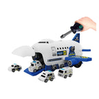 DIY Airplane Transport Truck Playset | WIth FREE Construction Toys