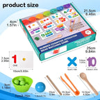 Color Bead Match Count Set | Playful Learning