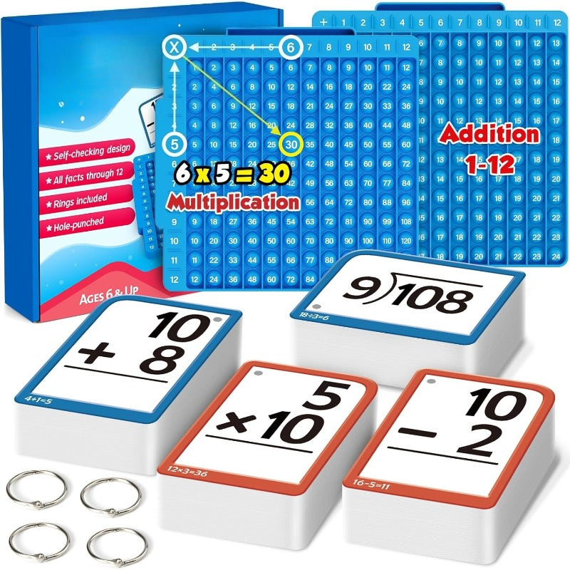 Interactive Math Practice Kit | Set of 332 Pcs