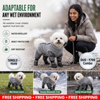 Full-Body Dog Protective Suit | Waterproof & Non-Slip