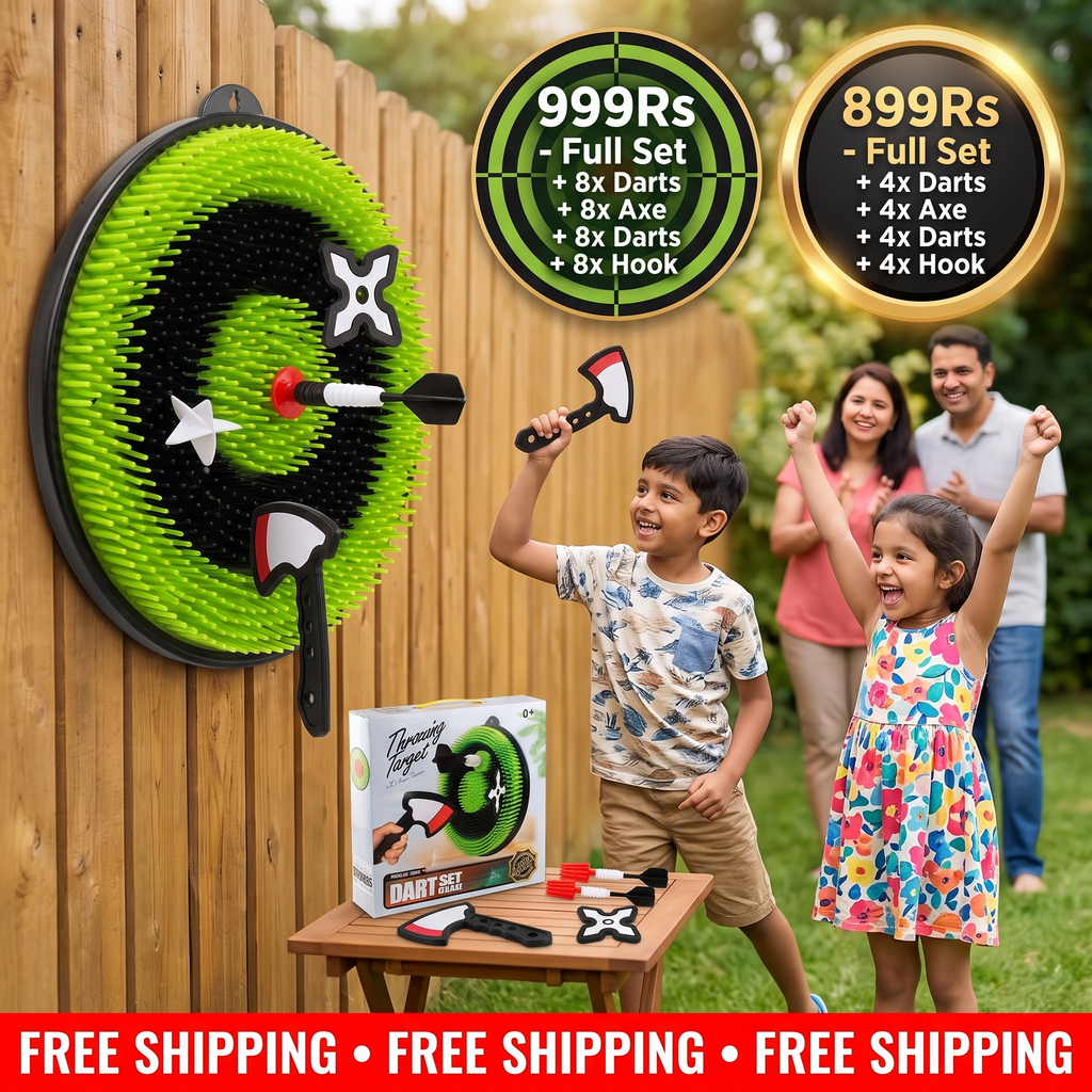 Backyard Axe Throwing Game | Perfect Gift For Kids | 100% Kid Safe