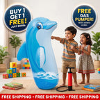 Kids Inflatable Punching Bag – Animal Design with Water-Filled Base | Boosts Physical Activity
