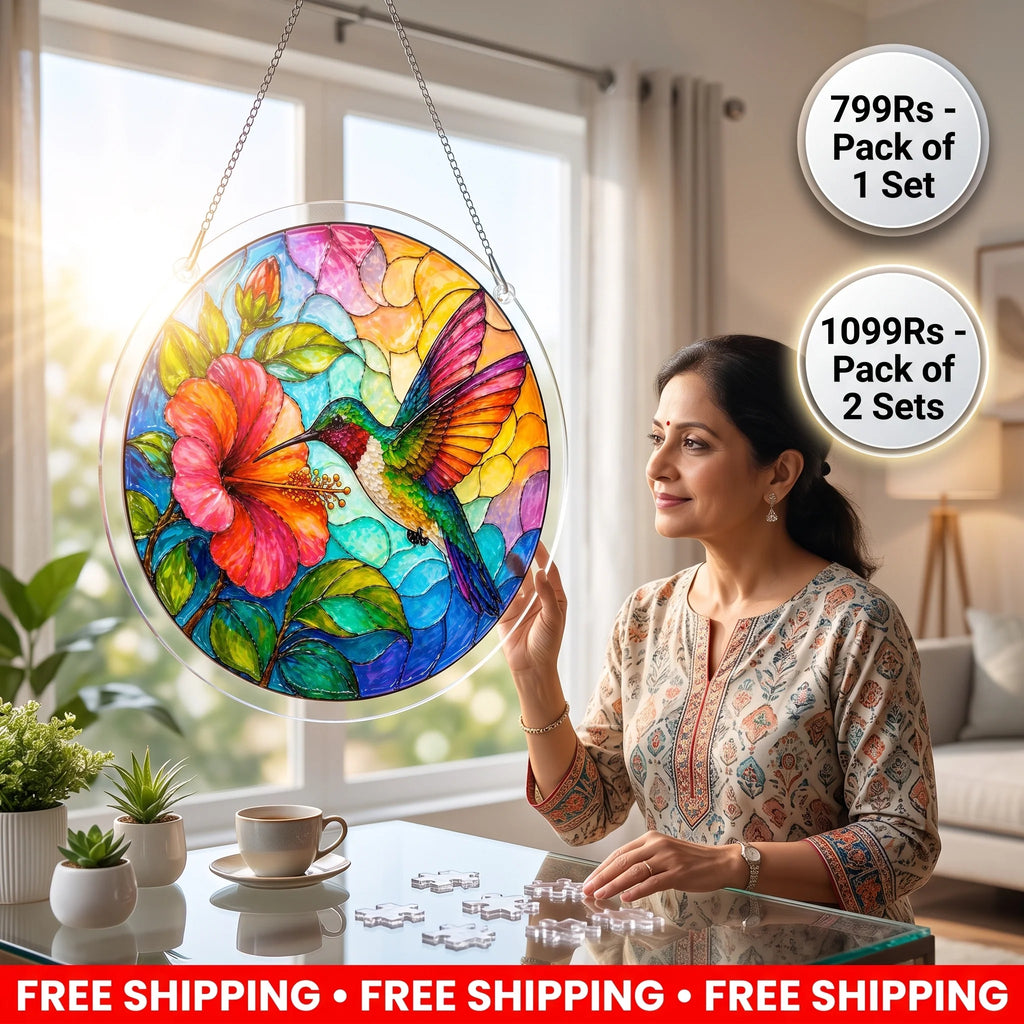 Acrylic Jigsaw Puzzle Set | With Sun-Light Glow
