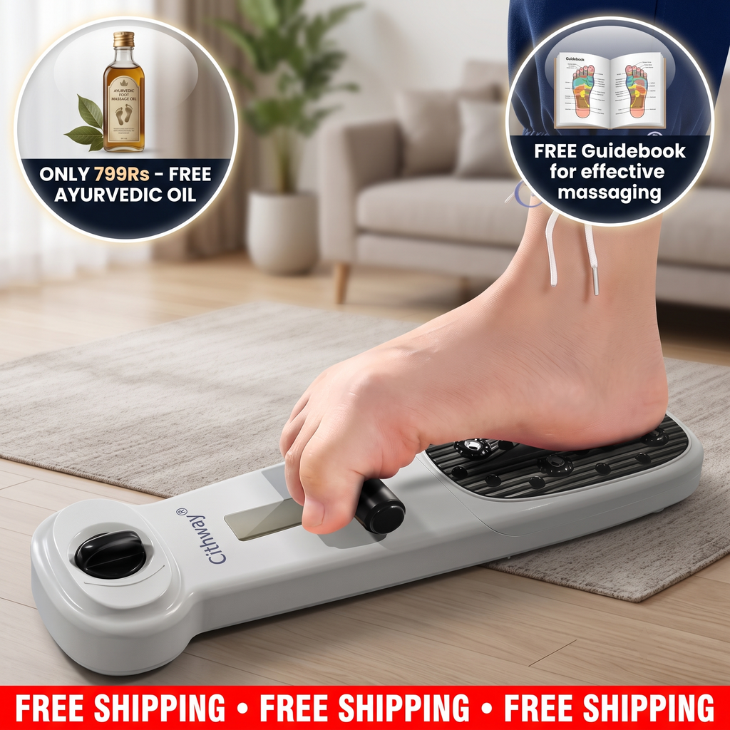 Magnetic Foot Arch Training Board | Fast Pain Relief | FREE Ayurvedic Pain-Relief Oil