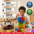 Montessori Cube Building Block Set for Kids | Improve Problem Solving