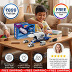 DIY Airplane Transport Truck Playset | WIth FREE Construction Toys