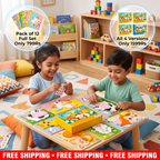 DIY 3D Craft Sticker Set for Kids | Pack of 12