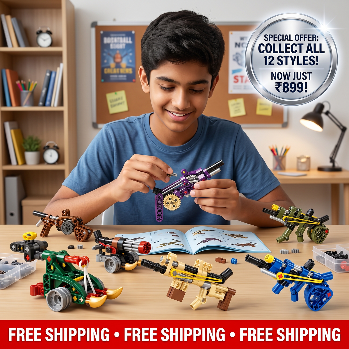 DIY Mechnanical Blaster | Screen-Free Fun Guaranteed
