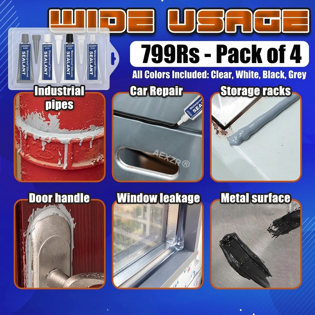 All-Purpose Super-Bonding Sealant | Pack of 4
