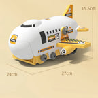 DIY Airplane Transport Truck Playset | WIth FREE Construction Toys