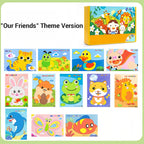 DIY 3D Craft Sticker Set for Kids | Pack of 12
